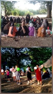 برگزاری نشست سیاسی و اردوی تفریحی